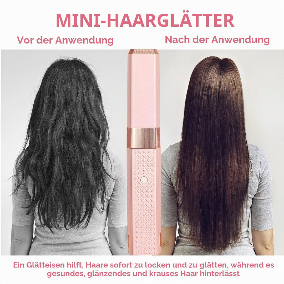 Glätteisen, kabellos, schnell aufheizbare Lockenwickler, Lockenstab, Heisswerkzeuge, Glätteisen, Glä