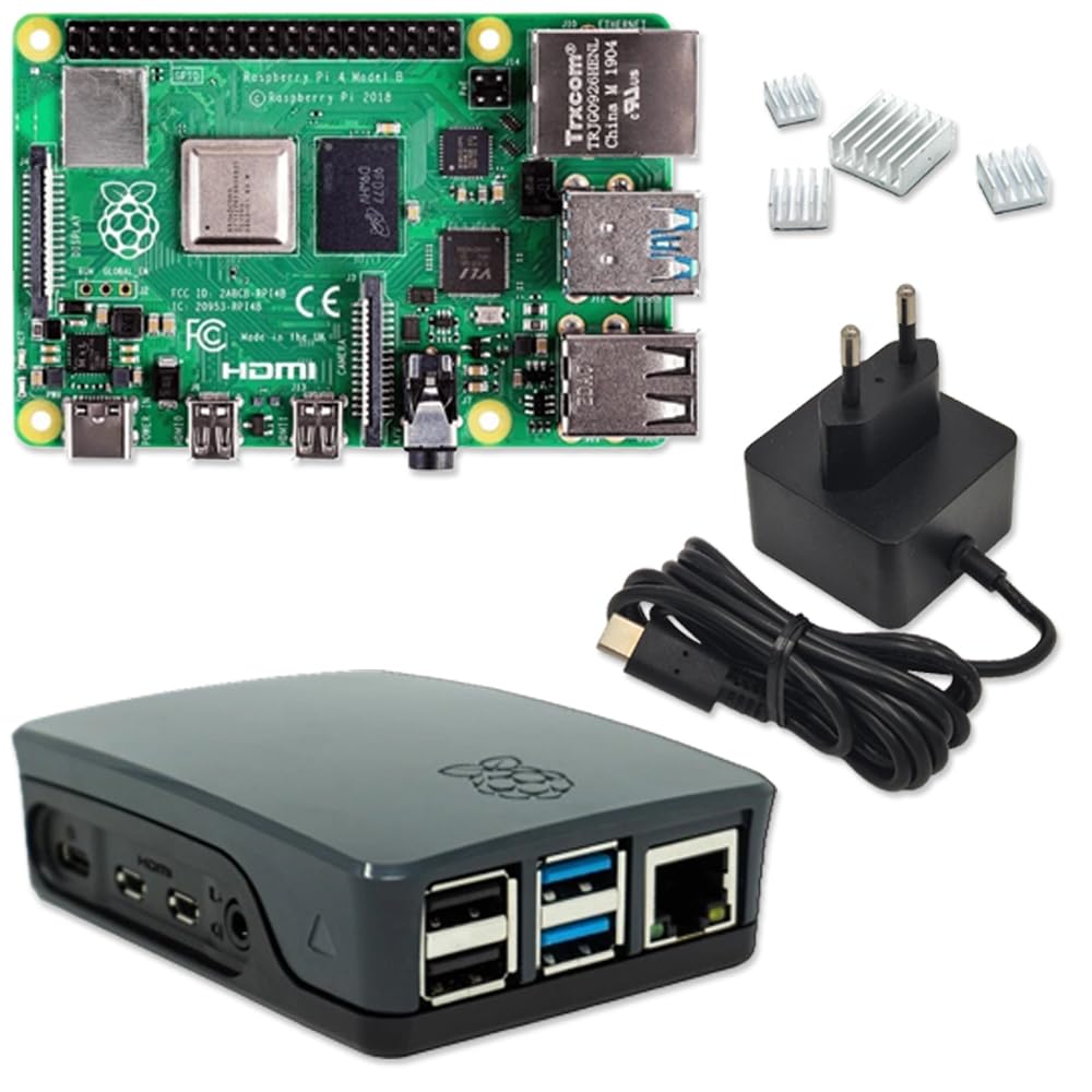 Raspberry Pi 4 Model B 4GB Desktop-Starter-Kit (32 GB)