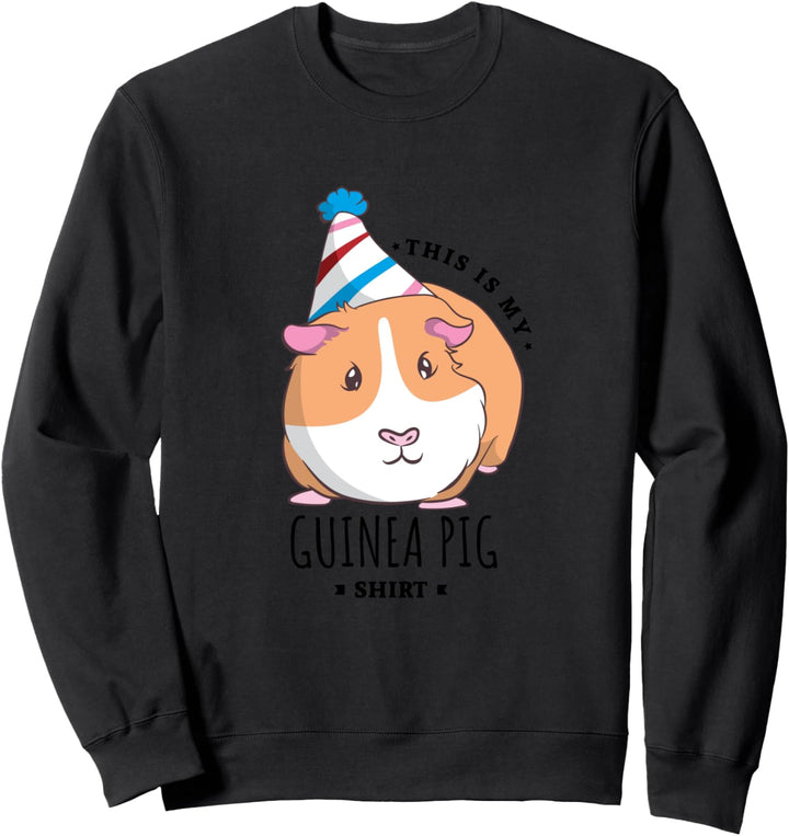 Meerschweinchen Lustiger Nager Haustier Nagetier Sweatshirt