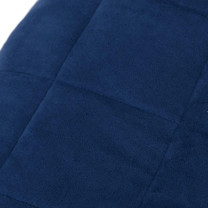 Revera Gewichtsdecke Blau 155 x 220 cm 11 kg Stoff