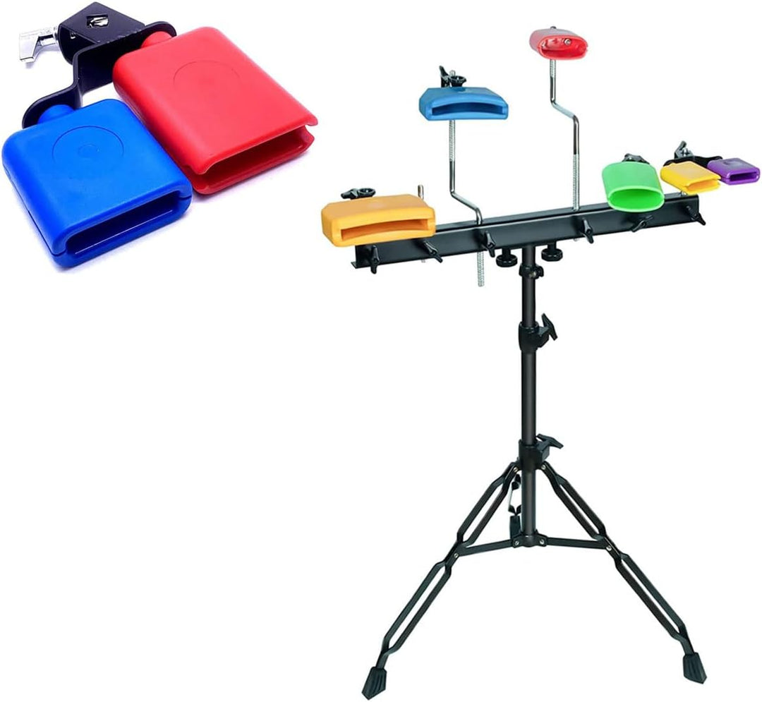 Jam Block Musikinstrument, Schlagzeug, Kunststoff, lateinamerikanisches Schlagzeug, doppelt montiert