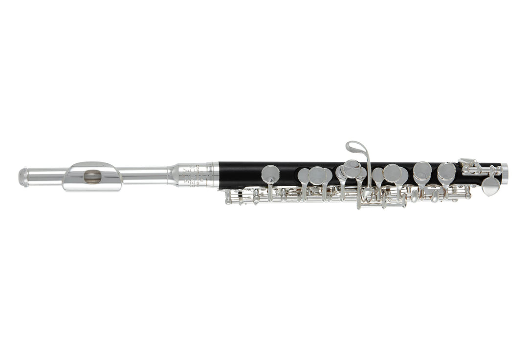 Roy Benson Piccolo Flöte PC-502 Synthetic Wood, inkl. Holzetui mit Tasche, PC-502