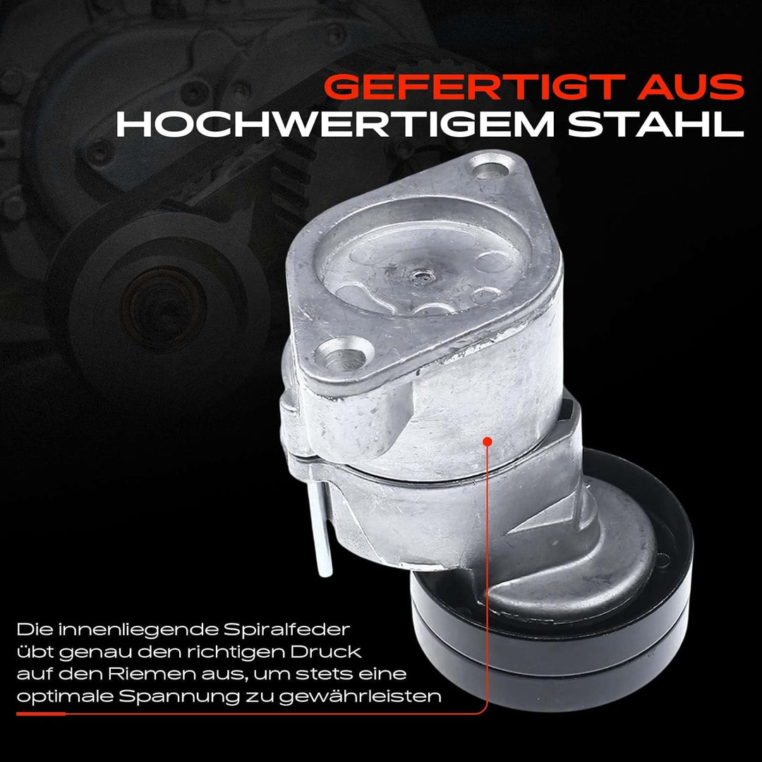 Frankberg Spannrolle Riemenspanner für Astra F Corsa B Vectra A Vectra B 1.4L 1.6L Benzin 1988-2003