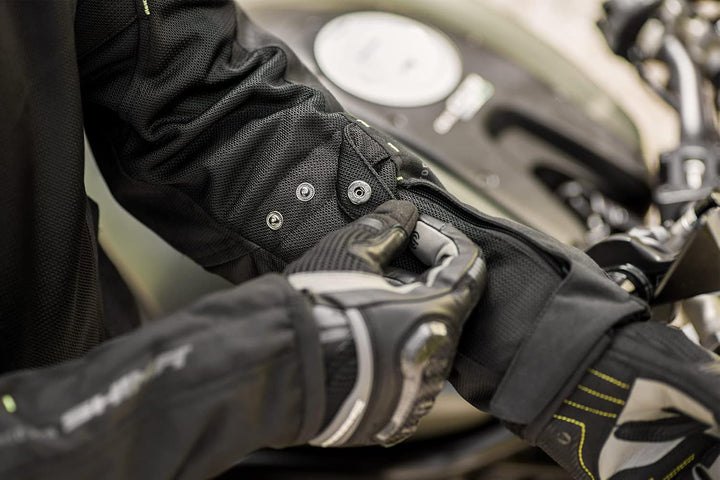 SHIMA Jet Motorradkombi Jacke Hosen Herren mit Protektoren Mesh Sommer Luftig Motorrad S Herren Jack