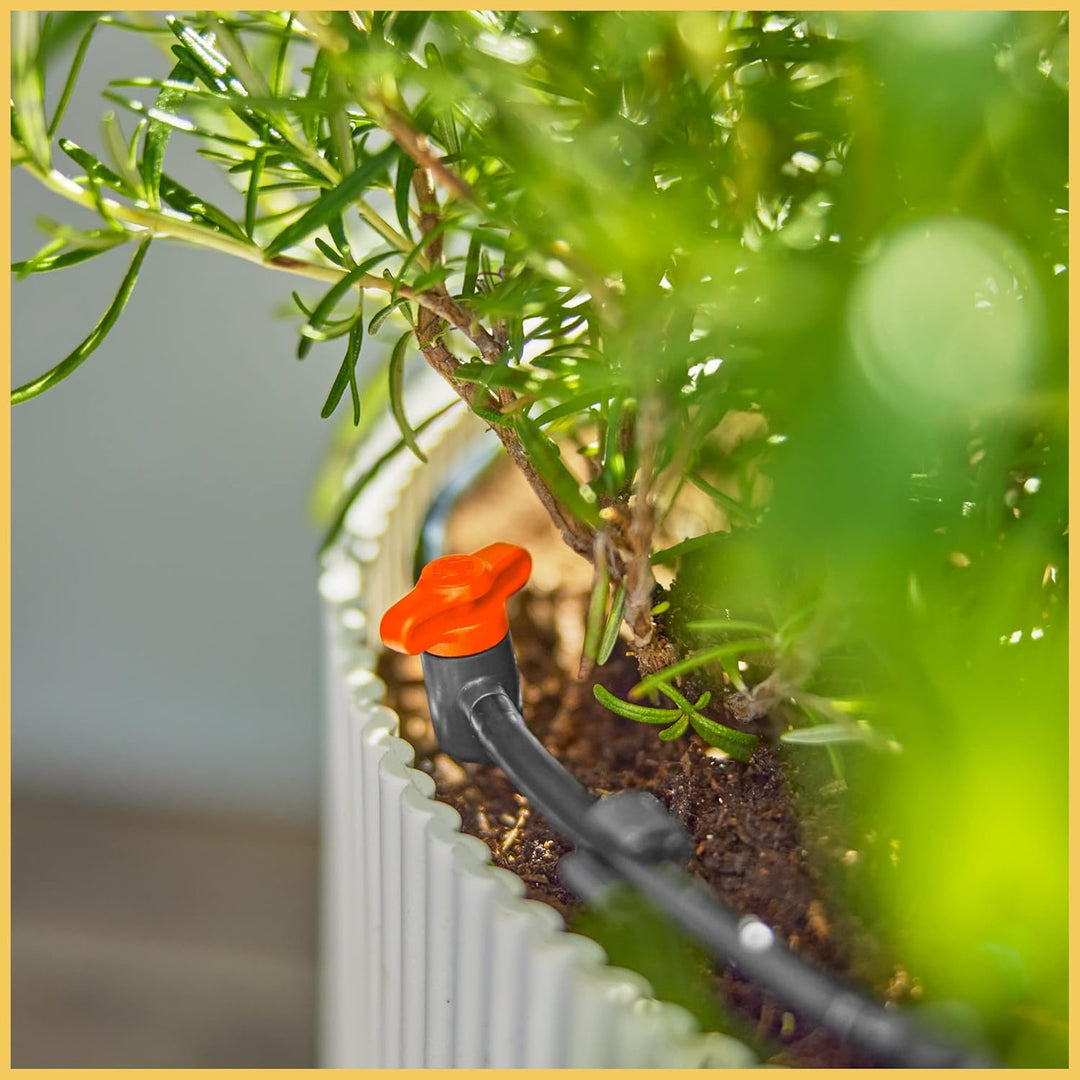 Gardena Micro-Drip-System Tropfbewässerung Set Balkon (15 Pflanzen): Starter-Set sofort einsatzberei