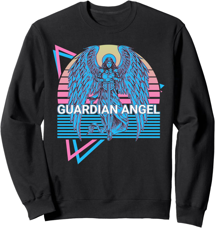 Schutzengel Altes Judentum Retro Sweatshirt