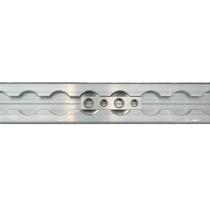 kuriershop Nutenstein Edelstahl V2A mit M6 + M8 Gewinde für Airlineschienen, 10er Set