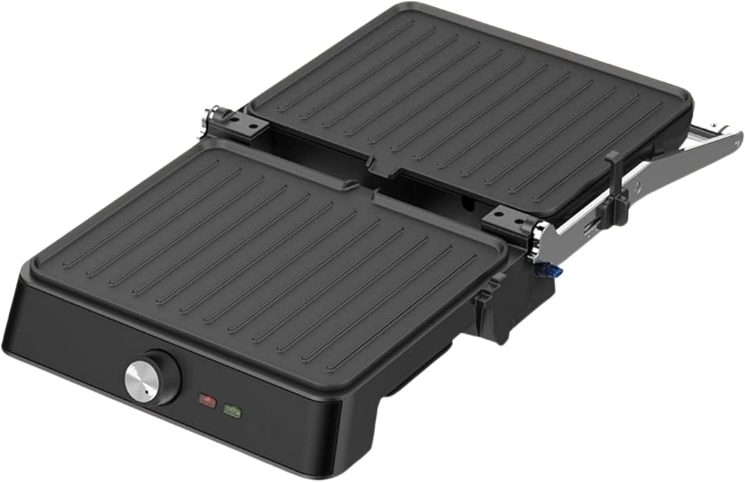 Westinghouse Retro Kontaktgrill mit 180°-Öffnung, Sandwichmaker mit Cool-Touch Griff & Höhenverstell