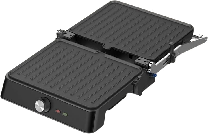 Westinghouse Retro Kontaktgrill mit 180°-Öffnung, Sandwichmaker mit Cool-Touch Griff & Höhenverstell