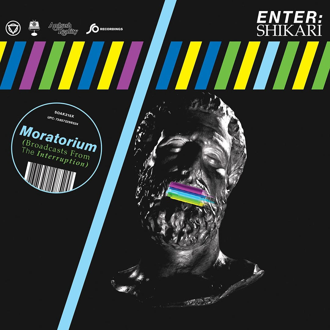 Moratorium (Broadcasts From The Interruption) - Light Blue/Black Heavy splatter, Vinyl