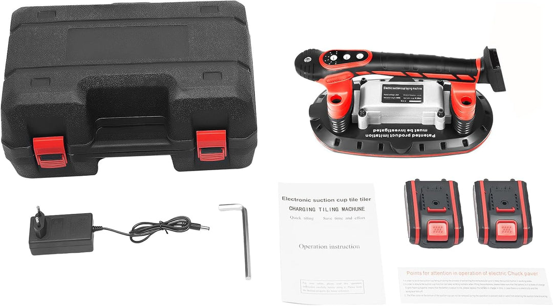 Fliesenschwingungswerkzeug, Fliesen-Vibrations-Werkzeug mit elektrischem Vakuum-Saugnapf 6-Geschwind