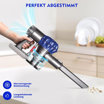 V6 Staubbehälter für Dyson V6 DC58 DC59 DC62 DC74 Staubsauger Ersatzteile, A Schnittstelle Staubbech