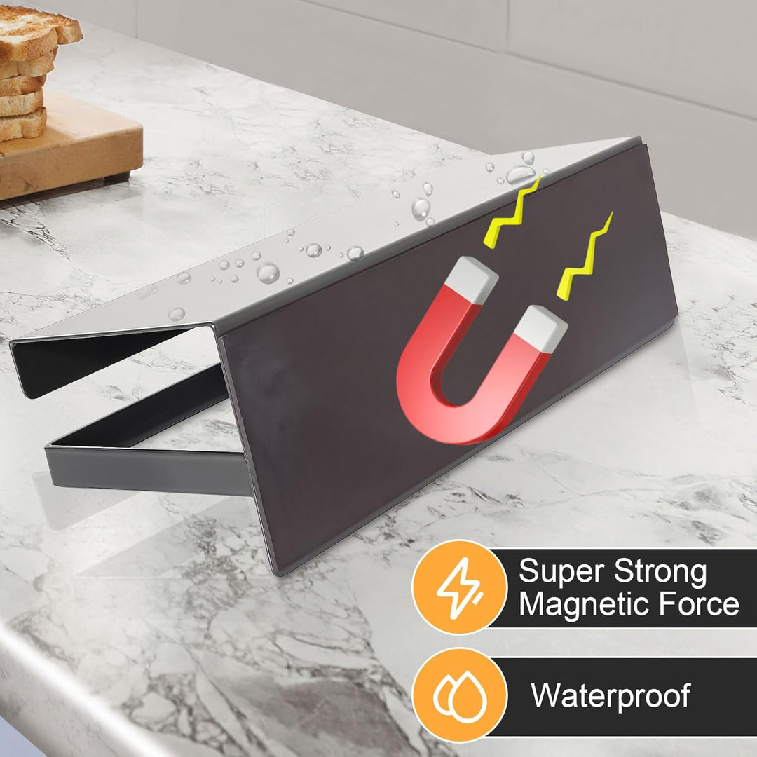 Uten Gewürzregal Kühlschrank Regal magnetisch, Gewürzhalter hängend ohne bohren Wandregal Gewürz Org