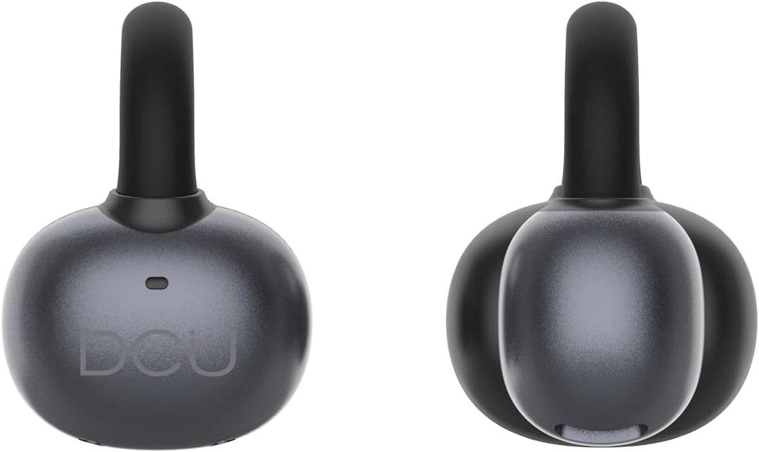 DCU TECNOLOGIC Kabellose Kopfhörer AirClip, Bluetooth 6.0, Open-Ear mit Clip-Design, 20 Stunden Wied