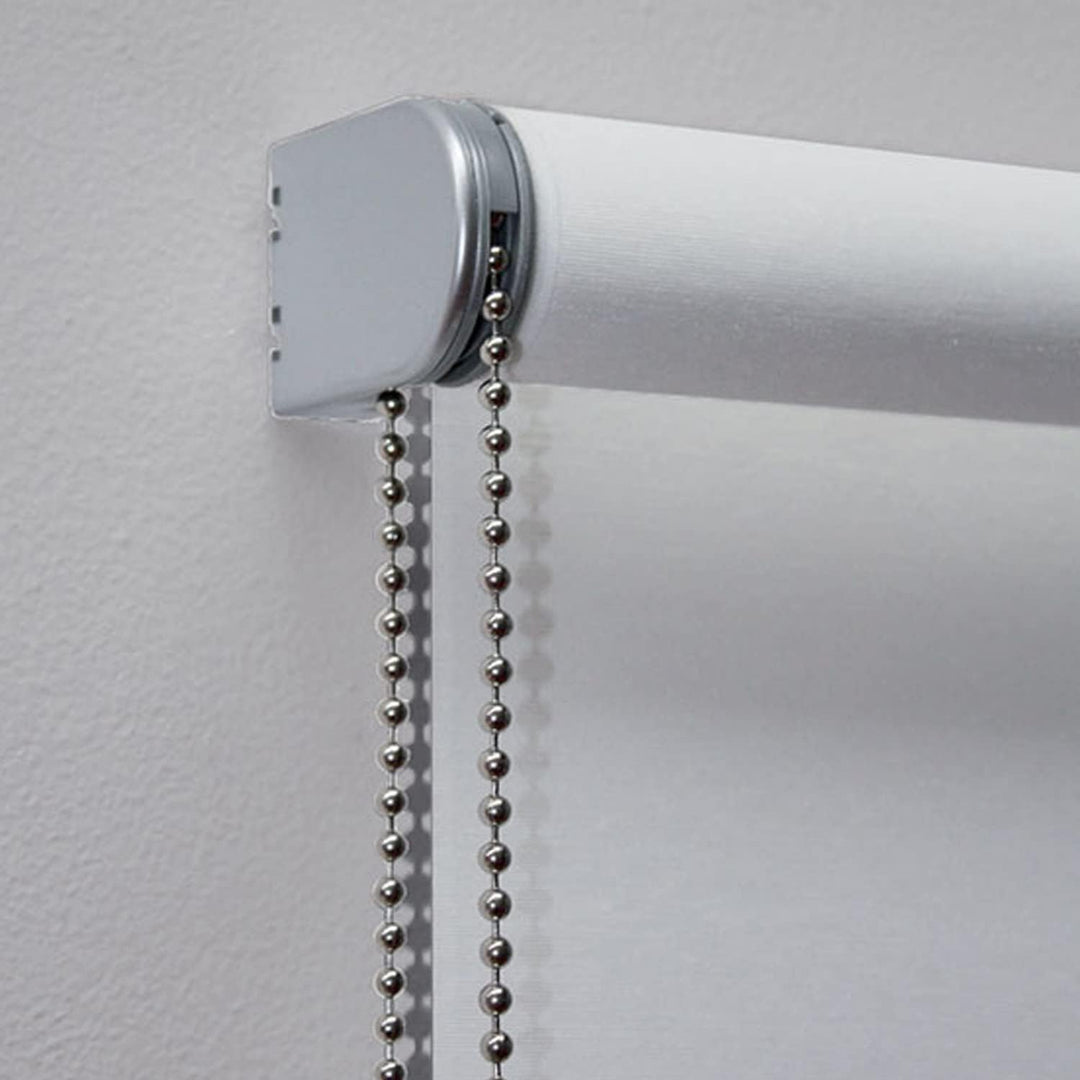 Madecostore Rollo, lichtundurchlässig, Perlweiss, L54 x H250 cm (Stoff L50 cm) L54 x H250cm (Tissu L