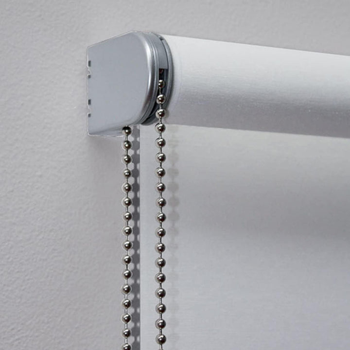 Madecostore Rollo, lichtundurchlässig, Perlweiss, L54 x H250 cm (Stoff L50 cm) L54 x H250cm (Tissu L