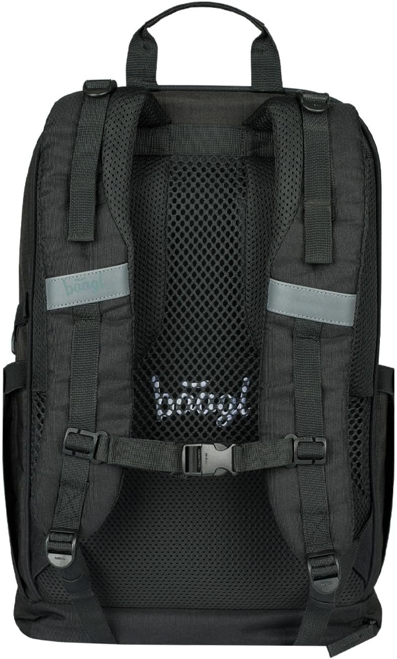 Baagl Schulrucksack Set Jungen Mädchen 3 Teilig - Schultasche ab 3. Klasse - Grundschule Ranzen mit