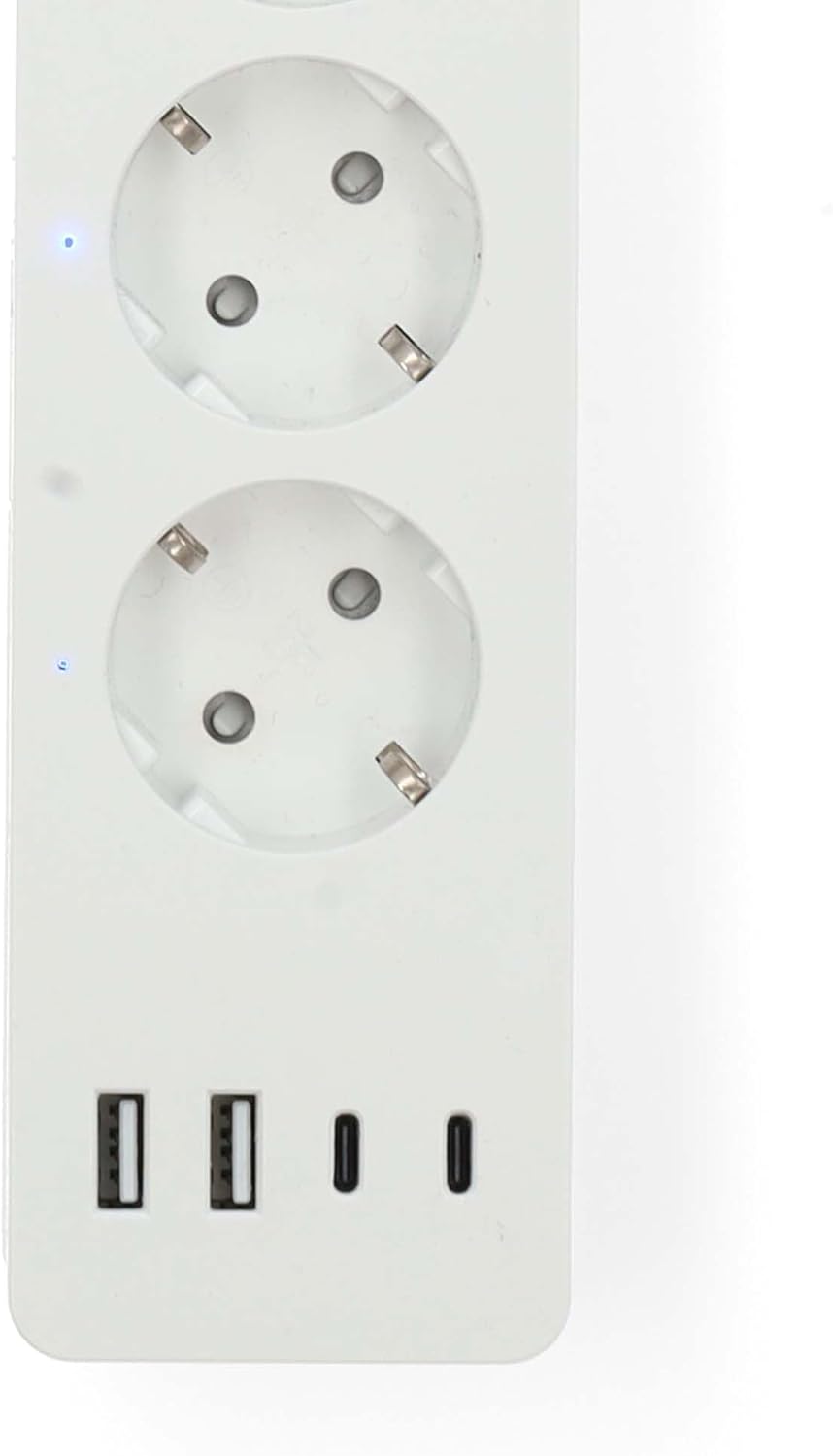 Nedis SmartLife Power Strip - Wi-Fi - Hybrid (CEE 7/7) / USB A/USB-C - 16 A - 3680 W - 2.00 m - 0-55