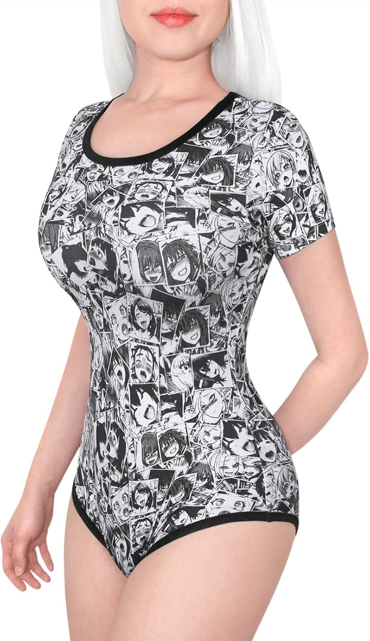 LittleForBig Baumwolle Strampler Onesie Pyjamas Bodysuit – UwU Strampler