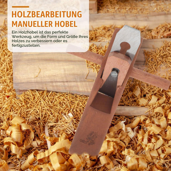 UPKOCH Holzhobel Tischlerwerkzeug aus Holz professioneller Hobel japanisch Bankebene Handhobel aus H