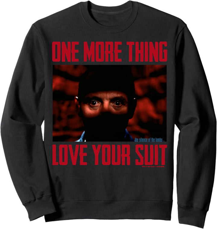 The Silence Of The Lambs Hannibal Lecter Love Your Suit Sweatshirt