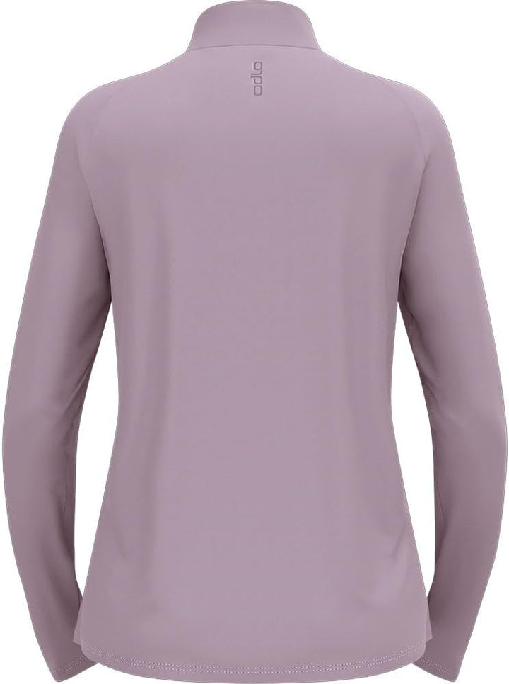 Odlo Damen Essential Ceramiwarm Half Zip Longsleeve Gray Ridge L, Gray Ridge L