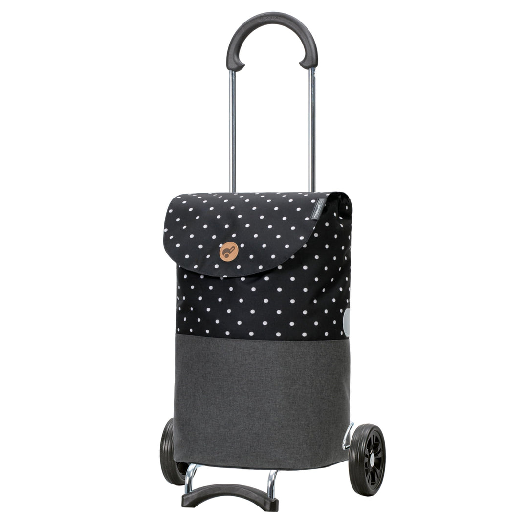 ANDERSEN Einkaufstrolley - Scala Shopper Duko schwarz 36 L modern,wasserabweisend, klappbar, leichtg
