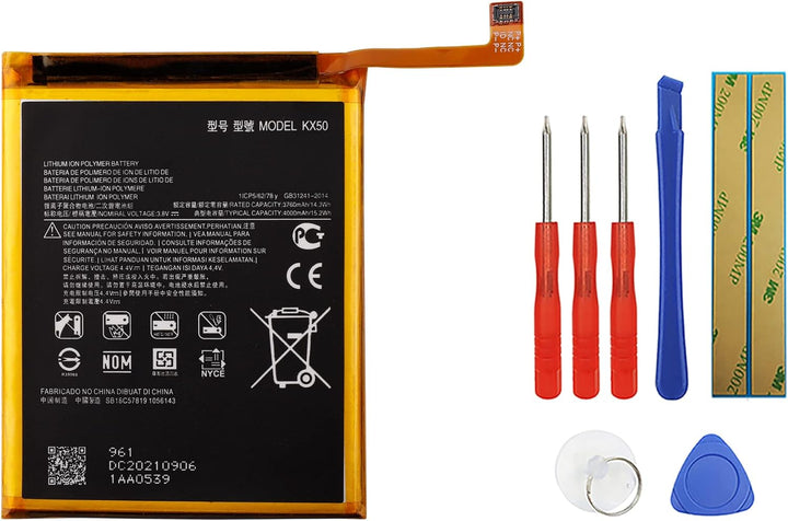 Swark KX50 Akku Replacement Komplett with Moto G Pro & Moto G Stylus XT2043, XT2043-4 with Tools