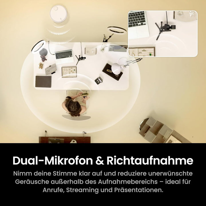 Insta360 PUC3 Webcam Get Set Bundle Graphitschwarz Auf Geht&