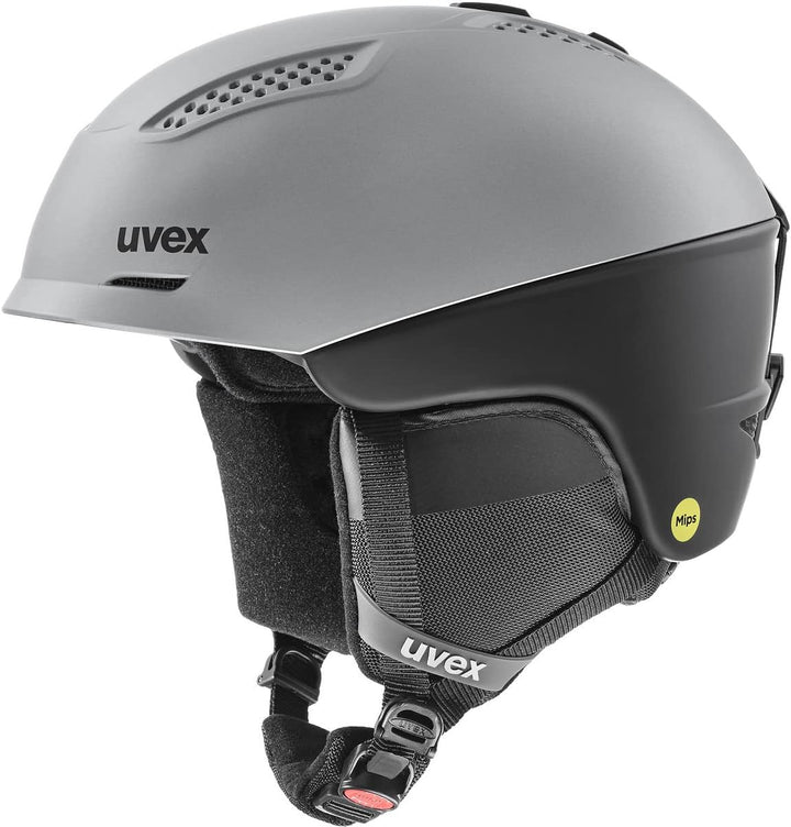 Uvex Ultra MIPS Skihelm Snowboardhelm rhino - black matt 51-55 cm, rhino - black matt 51-55 cm