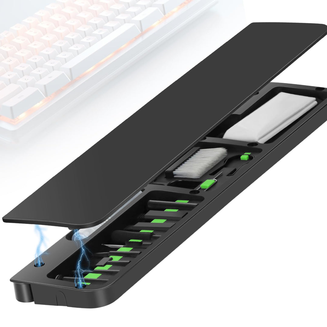 36cm Tastatur-Handgelenkauflage mit Reinigungsset &amp; Ablagebereich