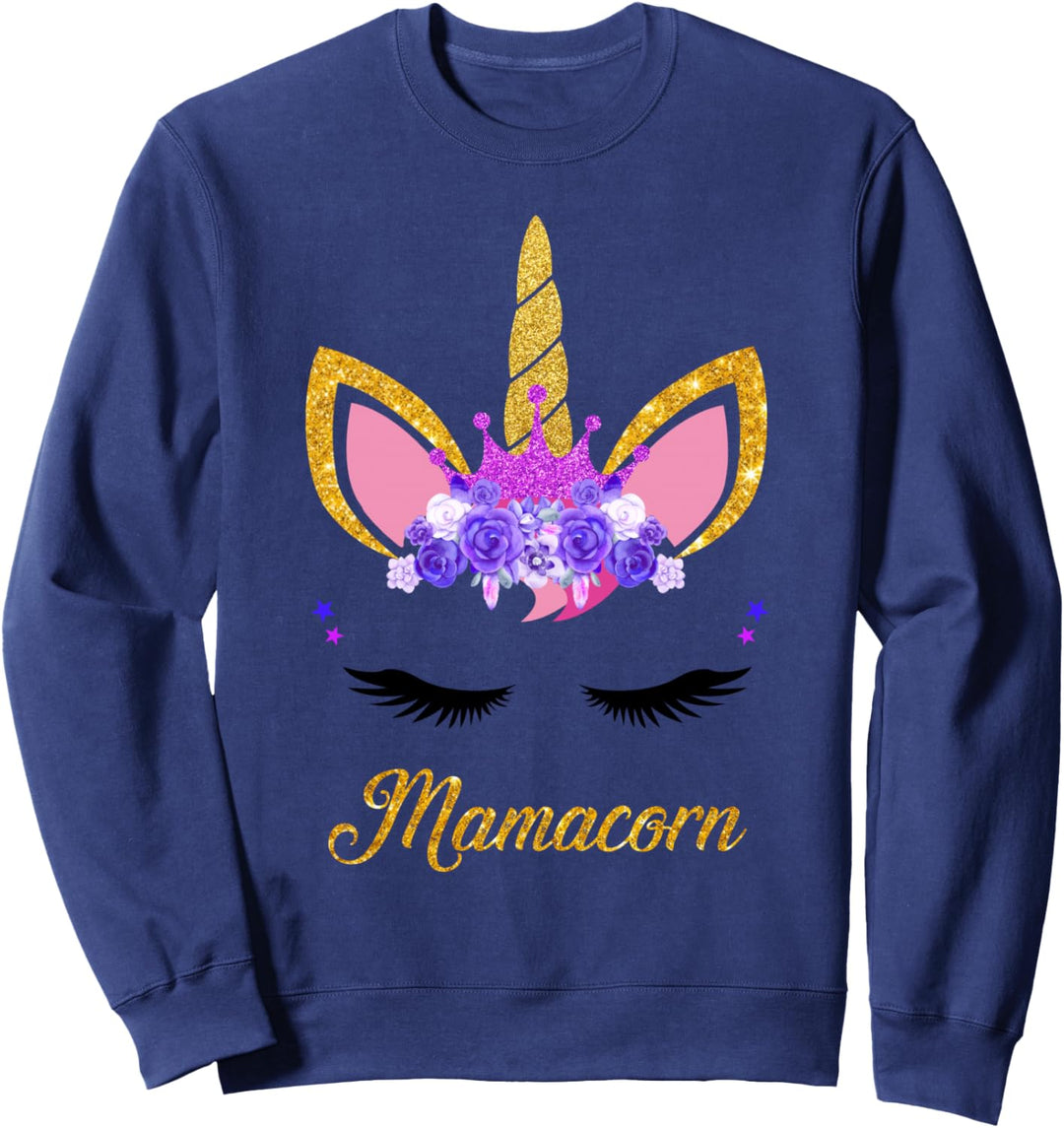 Einhorn Mutter Shirt Mamacorn Unicorn Mother Sweatshirt