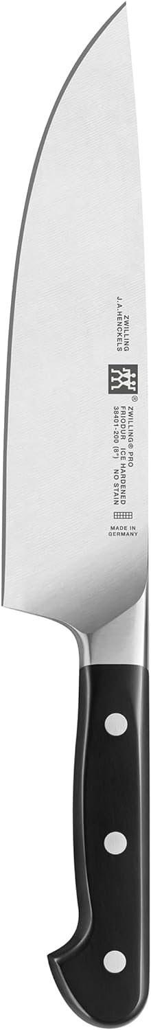 ZWILLING Pro Messerblock,6-tlg., Bambusblock, Messer aus rostfreiem Spezialstahl, 3-Nieten-Design, 1