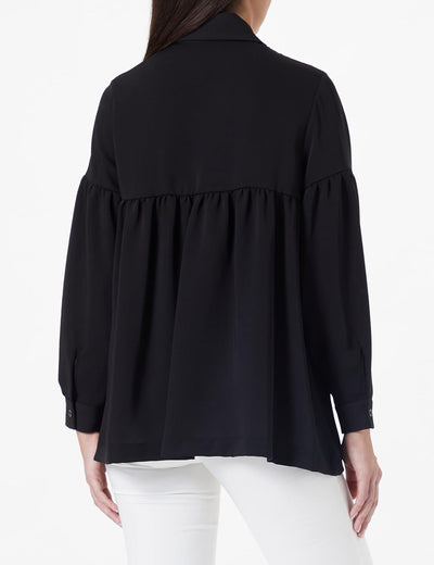 Seidensticker Damen Bluse - Fashion Bluse - Regular Fit - tailliert - Hemd Blusen Kragen - Bügelleic