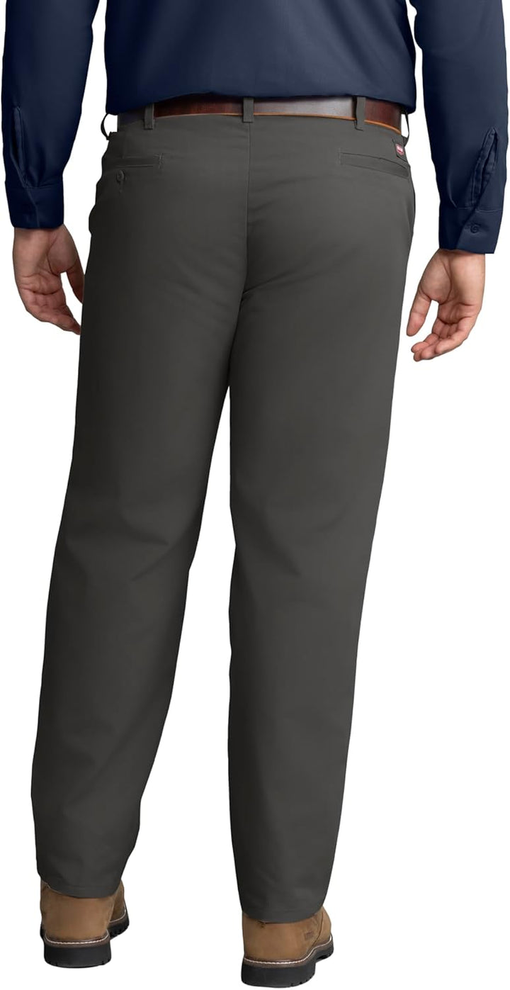 Red Kap Herren Knitterfreie Arbeitshose mit normaler Passform aus Twill-Mischgewebe Hose 42W / 32L A