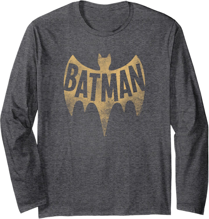 Batman Classic TV Series Vintage Logo Langarmshirt