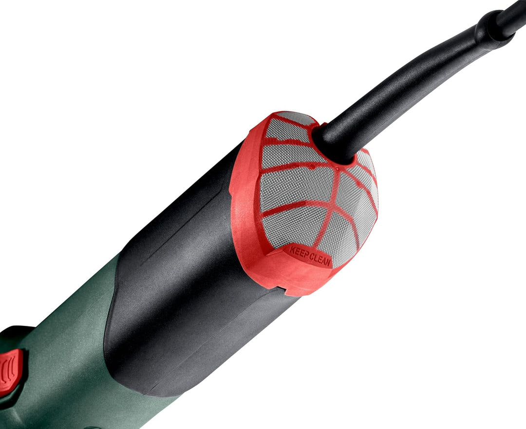 metabo Winkelschleifer WEV 19-125 Q M-Brush - 1900 W, 125 mm Scheiben-Ø, 11.000 U/min - Mit Drehzahl