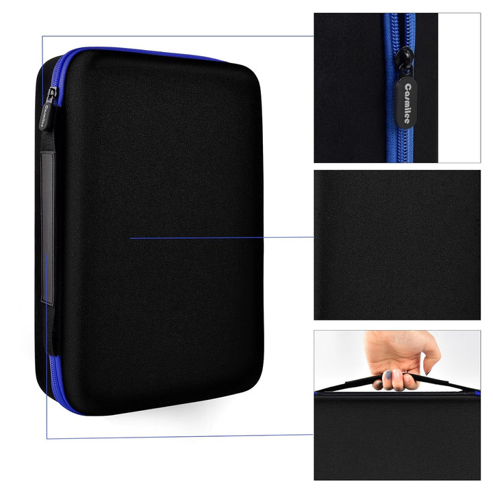 Akkus Organizer mit Batterie-Tester – Batteriekasten für 162+ Batterien (AA/AAA/C/D/9V/3 V Lithium L