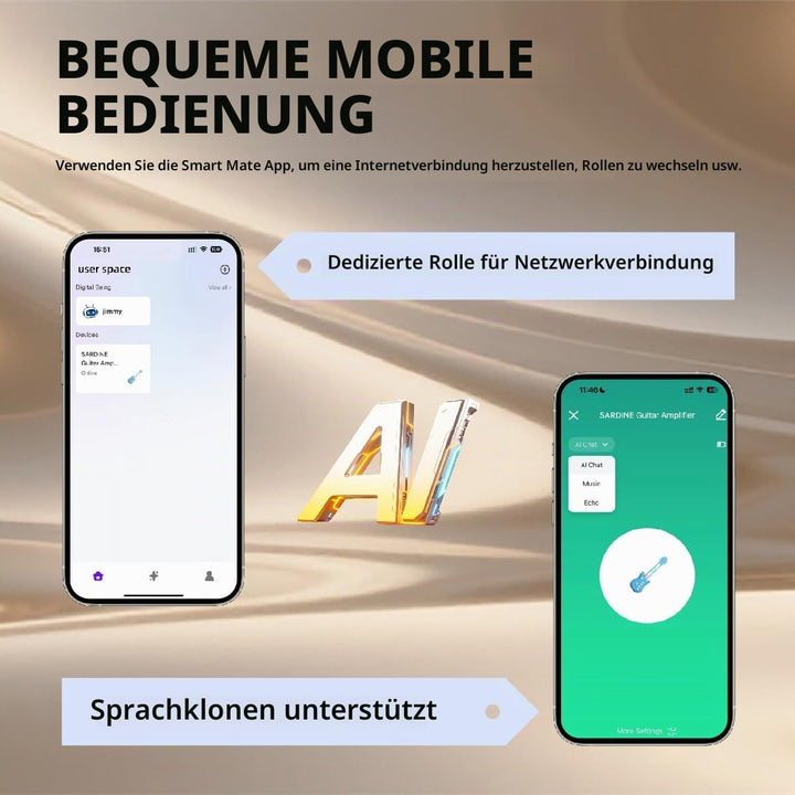 KI Interaktiver Roboter mit integriertem ChatGPT, sprechender Roboter, der singt und Tanzt – Lern- u