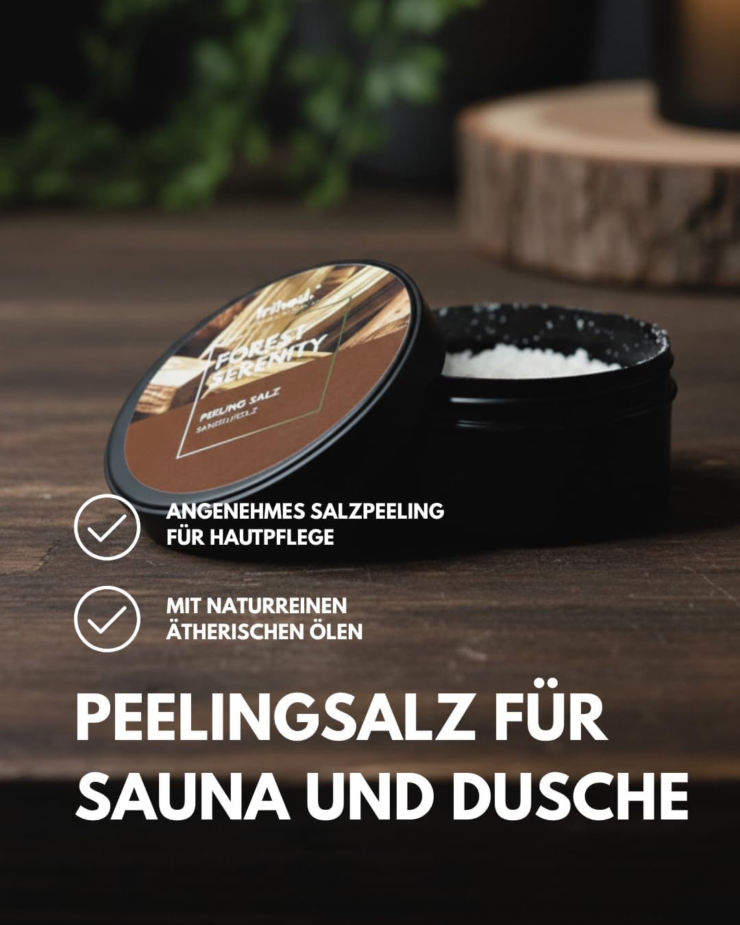 frihed | Sauna Geschenkset mit Saunamütze &amp; Saunaaufguss in Geschenkverpackung | für Männer und Frau
