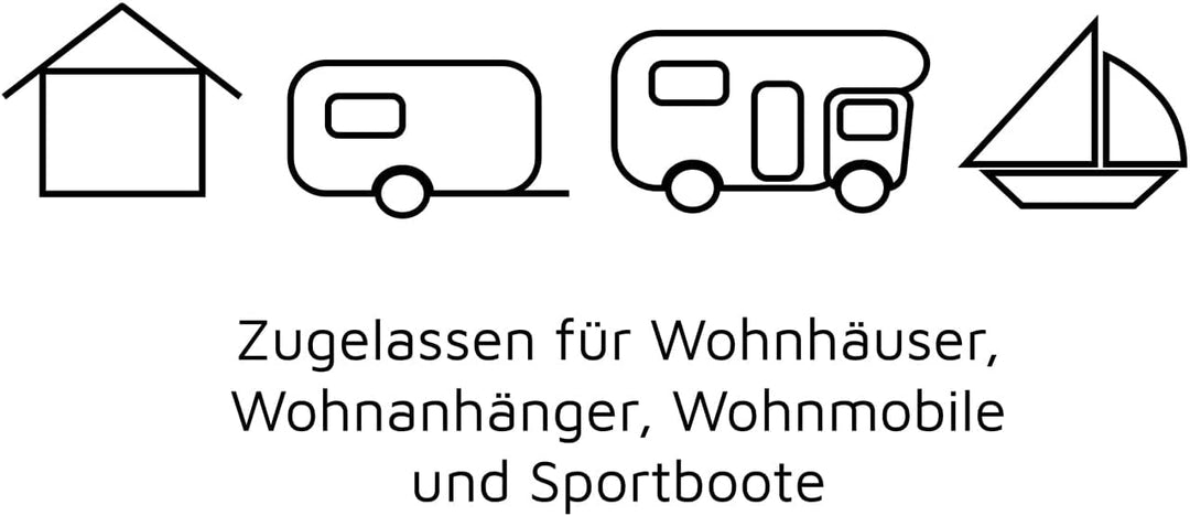 Ei Electronics Ei208D CO Kohlenmonoxidmelder (mit Display und 10-Jahres-Batterie), Weiss,