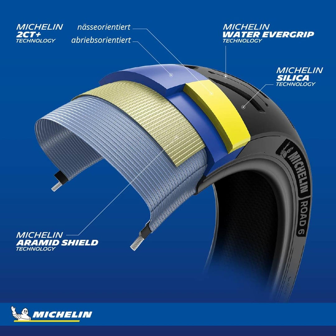 MICHELIN Road 6 Motorradreifen 150/70ZR17 (69W) Hinterrad