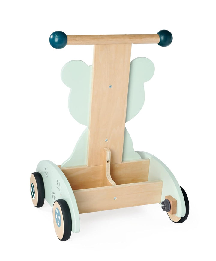 Eichhorn 100003810 - Schiebe-Lauflernwagen mit leiser Gummilauffläche & Ablagefach, inkl. Verstellba
