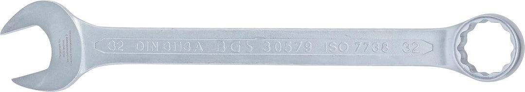 BGS 30579 | Maul-Ringschlüssel | SW 32 mm | Gabelringschlüssel Schlüsselweite: 32 mm, Schlüsselweite