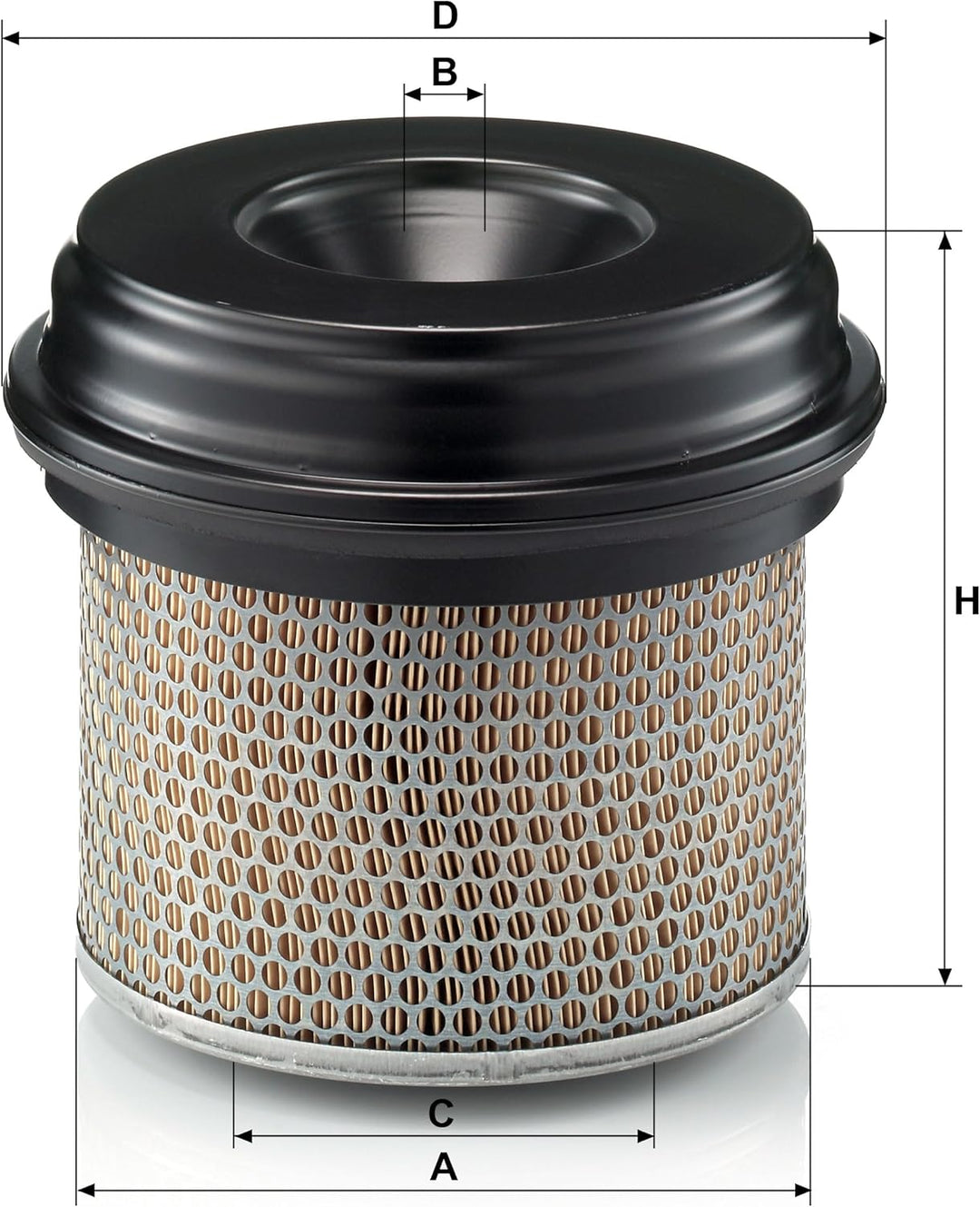 MANN-FILTER C 21 338 Luftfilter – Für LKW, Busse und Nutzfahrzeuge