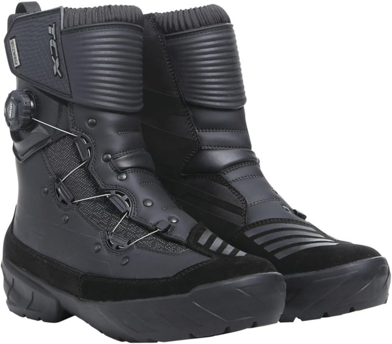 TCX Herren Infinity 3 Mid Wp Motorcycle Boot 41 EU Schwarz, 41 EU Schwarz