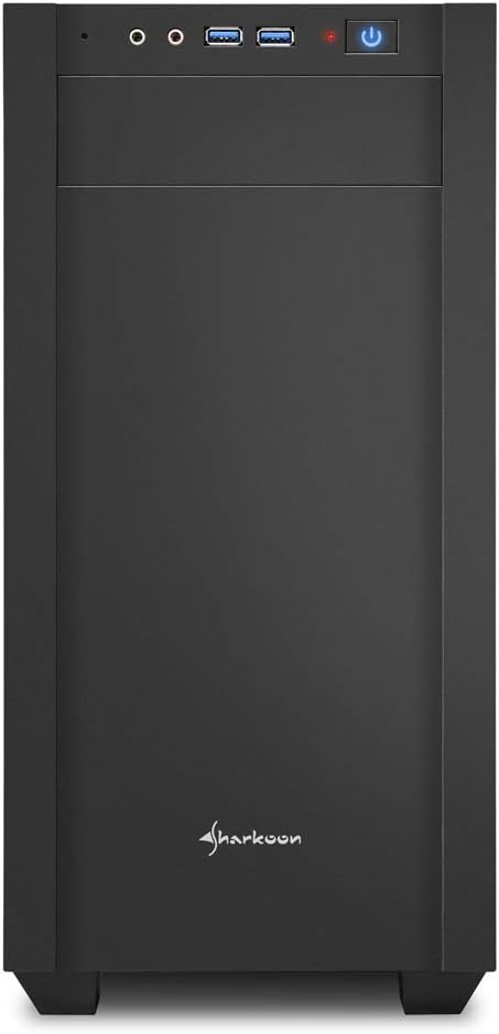 Sharkoon S1000 micro ATX Gehäuse, schwarz