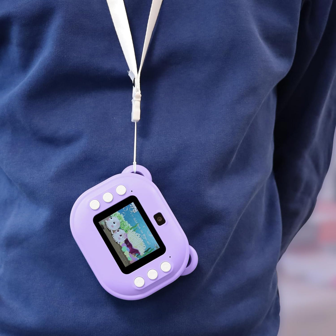 MOOOV 477523 Sofortkamera und Kinderkamera für Mädchen, Jungen, Violett