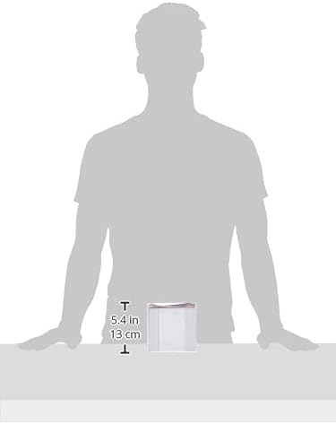 Herlitz 10410801 Zettelkasten 9x9x9cm transparent 700 Blatt weiss gefüllt (Packung mit 2)