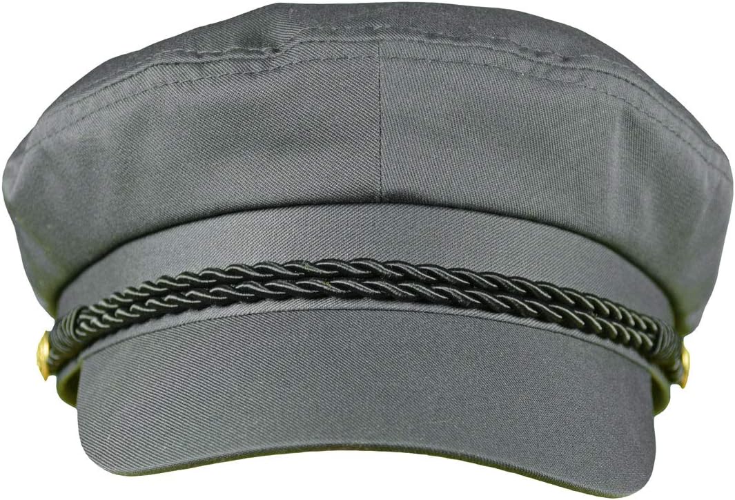 MADSea Unisex Elbsegler Gold Edition Schirmkappe M Grau, M Grau